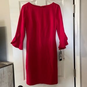 Karl Lagerfeld NWT PINK LONG-SLEEVE DRESS